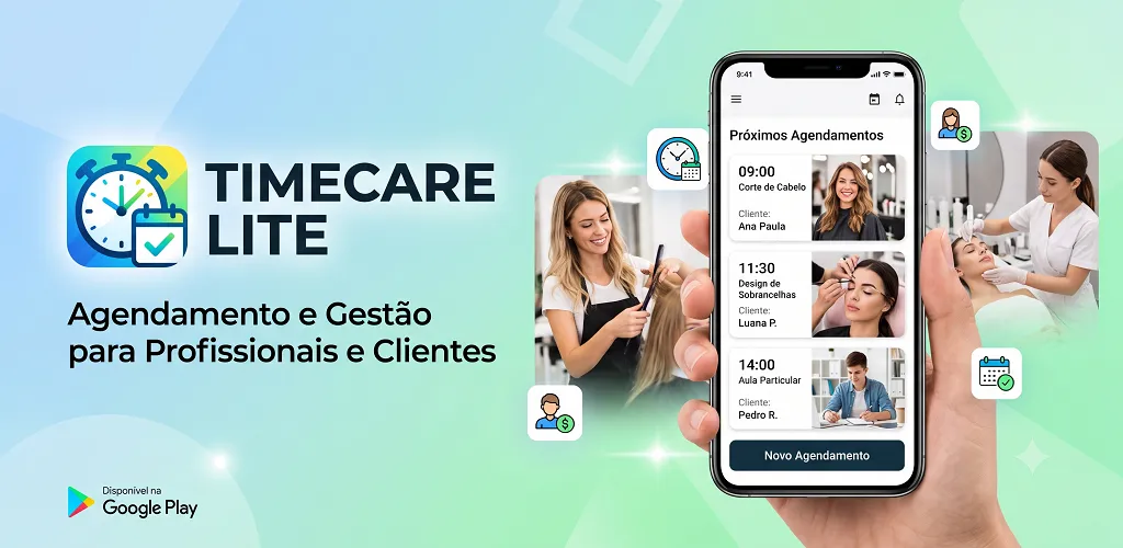 Tela Institucional TimeCare